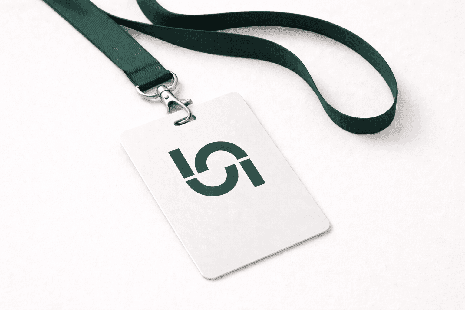 Custom badge & lanyard