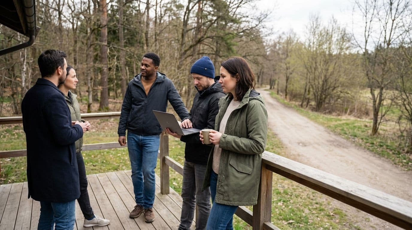 Senderismo en equipo: una actividad al aire libre para fomentar la reflexión y la conexión.