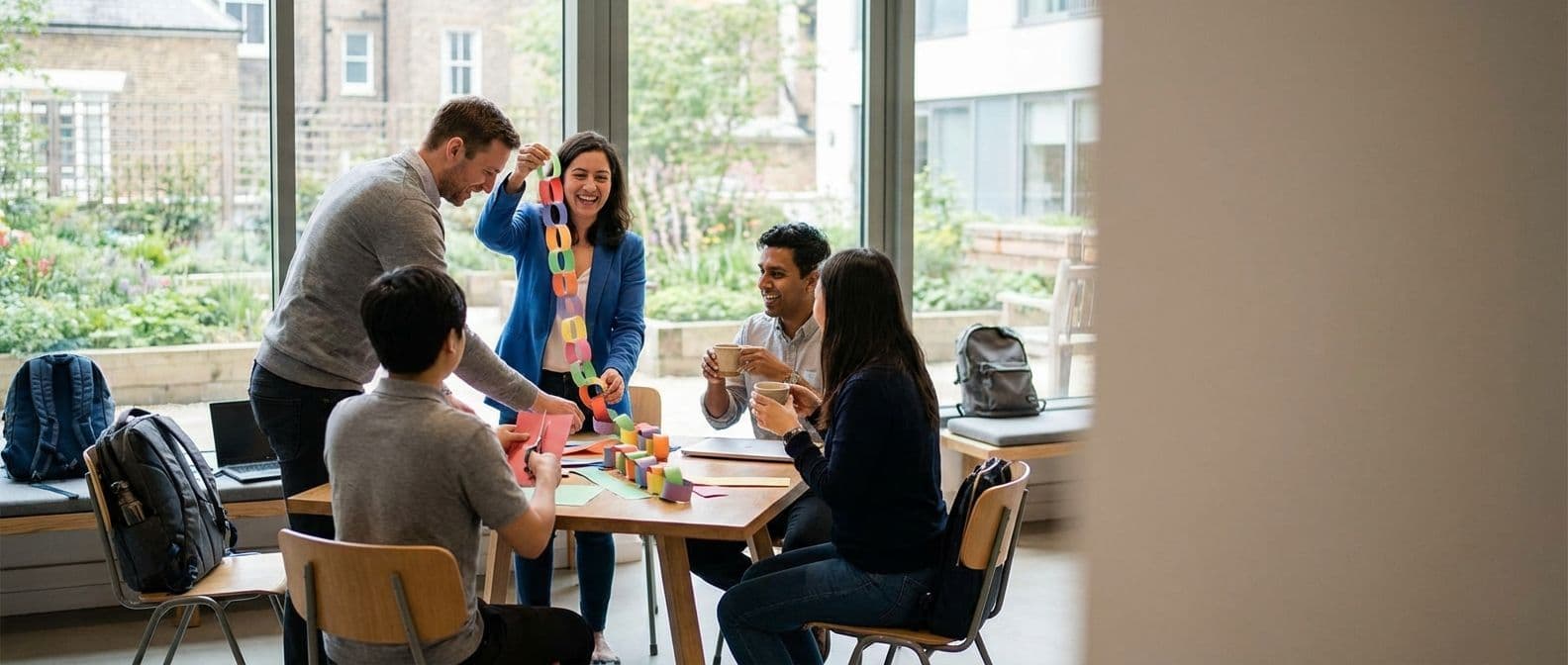Concurso de cadenas de papel: una actividad práctica de trabajo en equipo para fomentar la coordinación