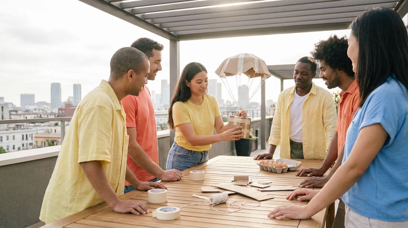 The Egg Drop (Mini): a team building activity for prototyping & learning