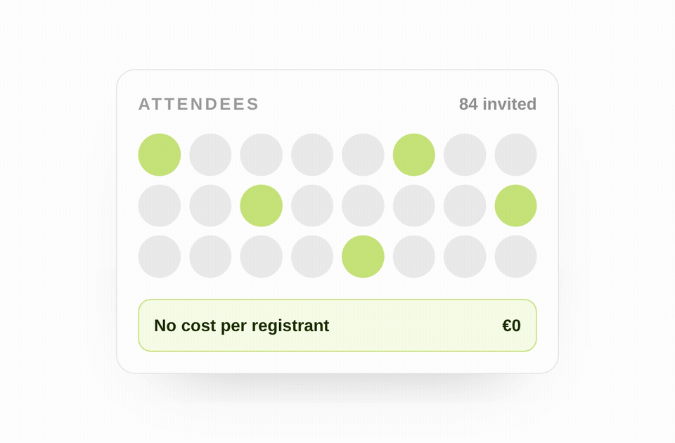 Event App animation, step 2: invite attendees