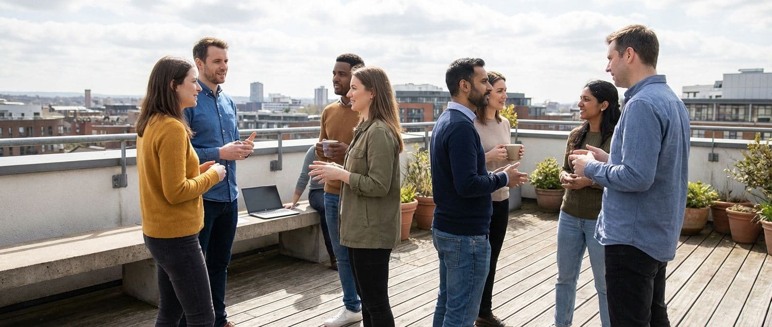 Improv Workshop: an interactive team building activity to boost communication and adaptability