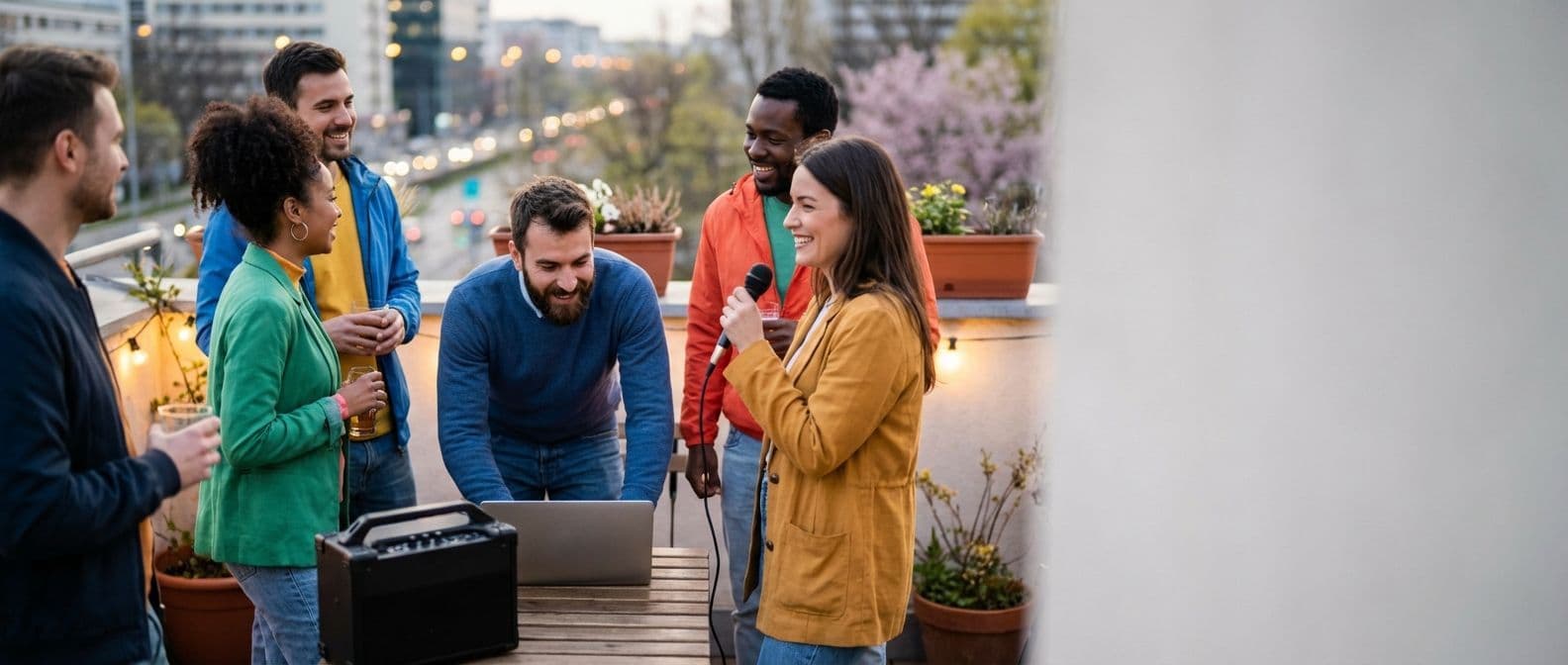 Karaoke Night: a memorable team building activity to build confidence and social bonds