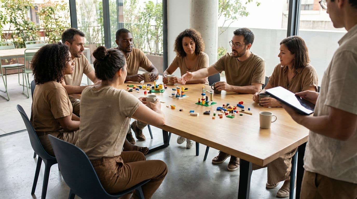 Lego Serious Play: una actividad de trabajo en equipo para una profunda reflexión y un entendimiento compartido