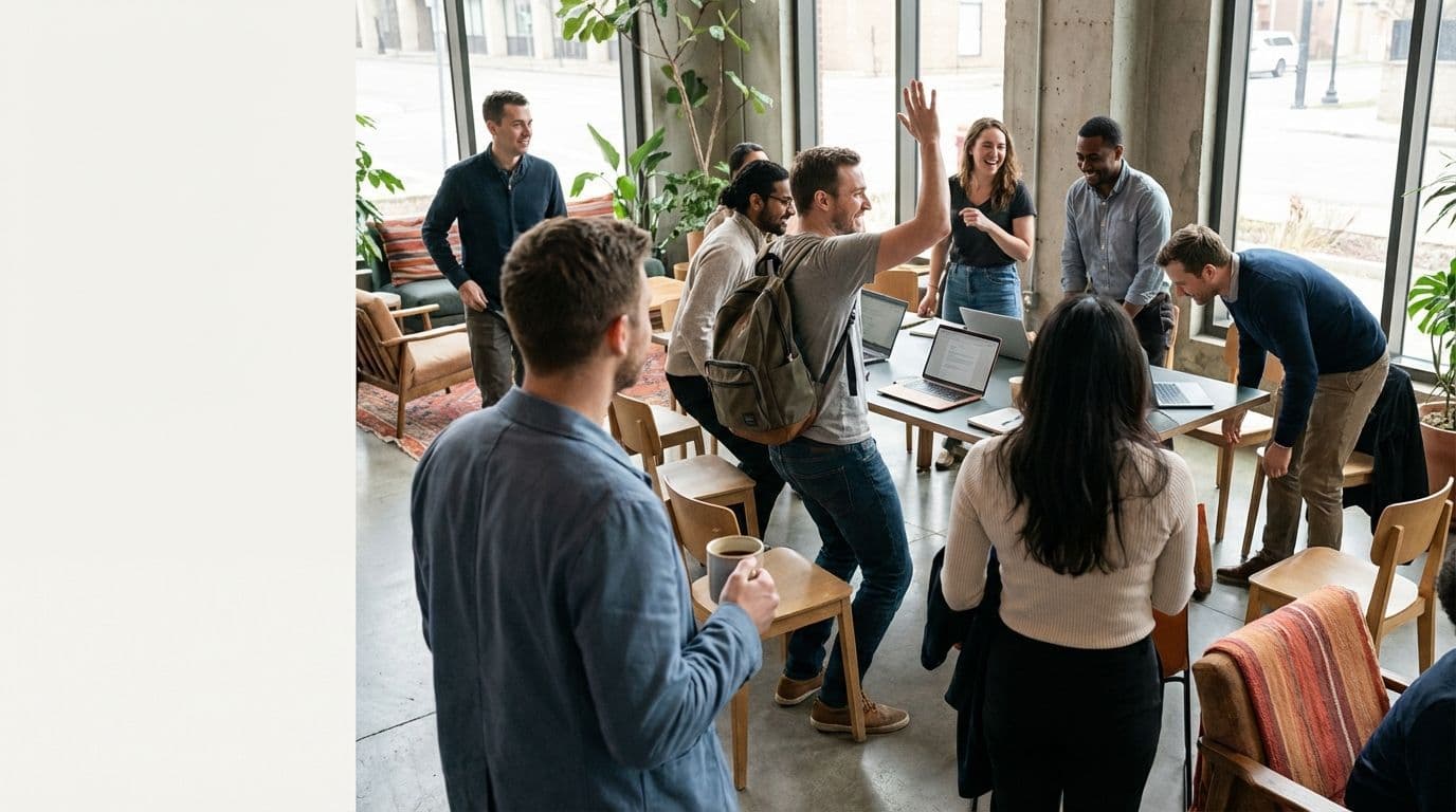 Stand Up If…: a movement-based team building activity for full-room engagement