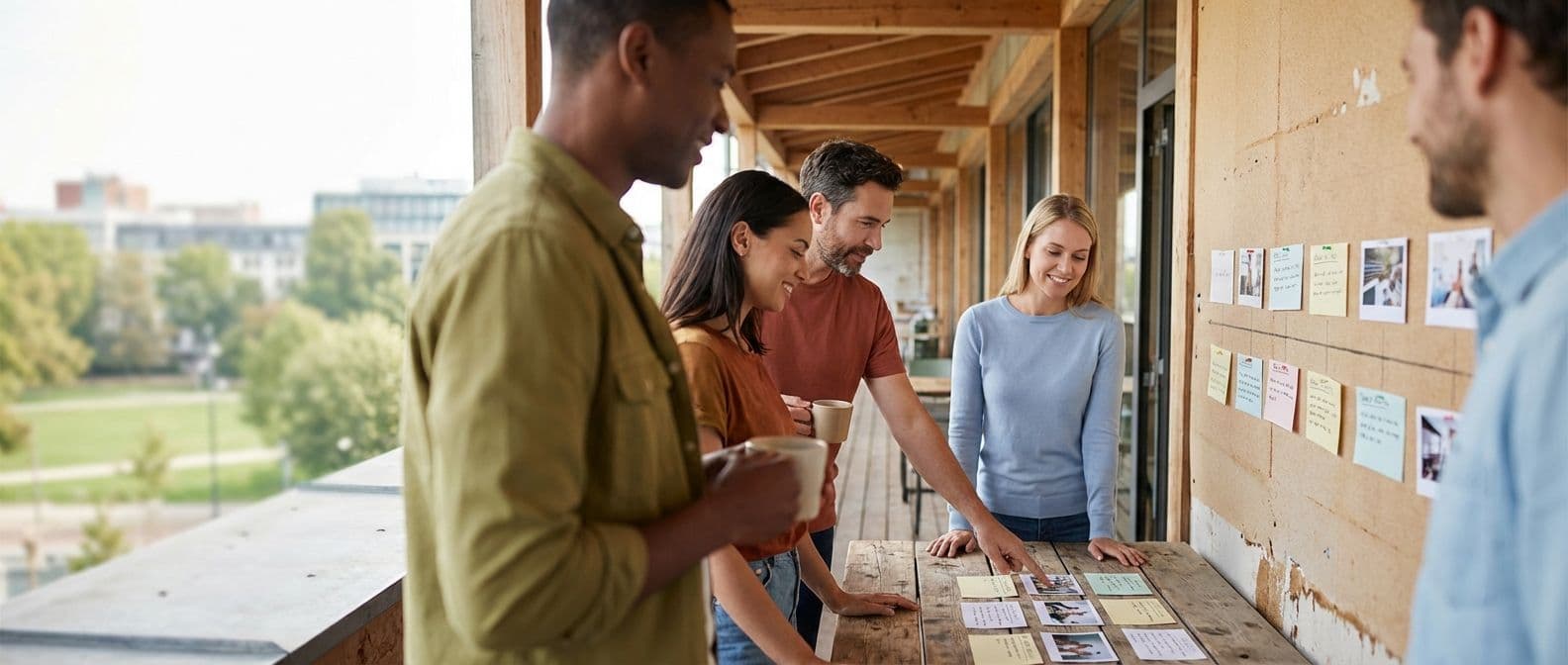 The Team Timeline: a team building activity to build shared context and identity