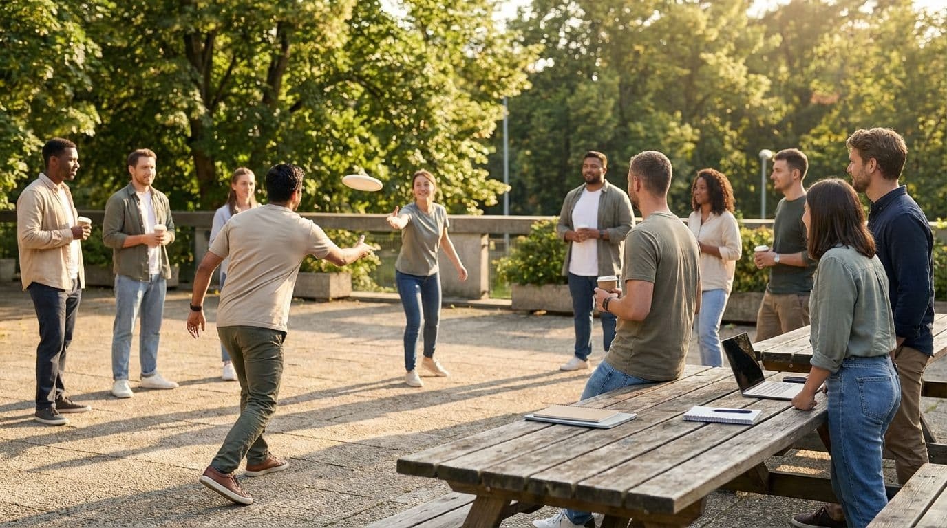 Torneo de Frisbee: una sencilla actividad de trabajo en equipo al aire libre para fomentar la colaboración