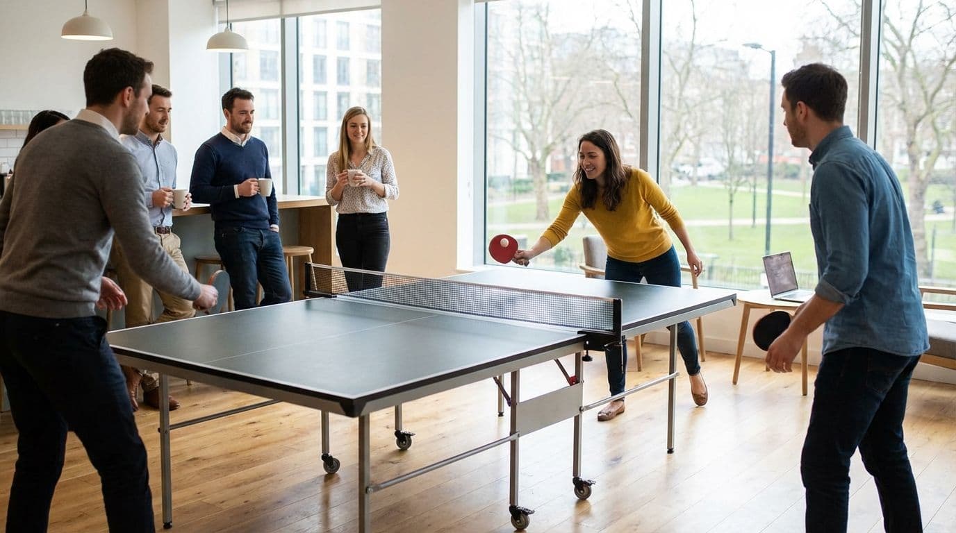 Tournoi de ping-pong : une activité de team building dynamique qui dynamise les équipes