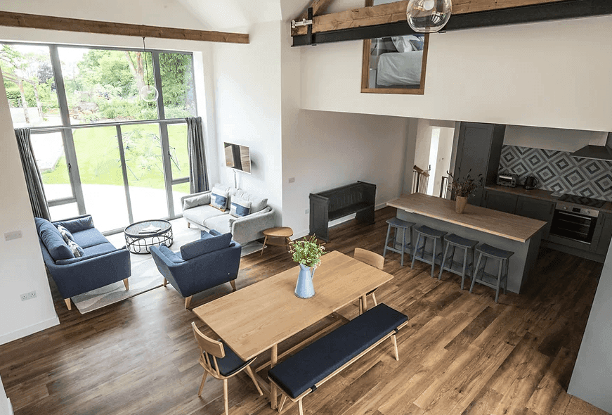 Hay Barn living area 