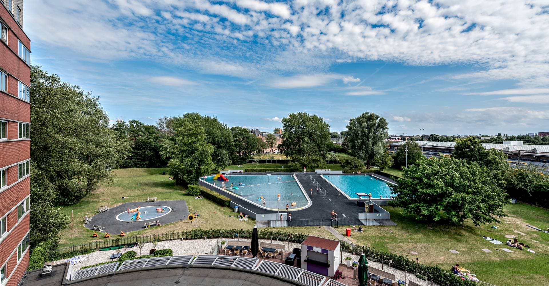 External swimming pool