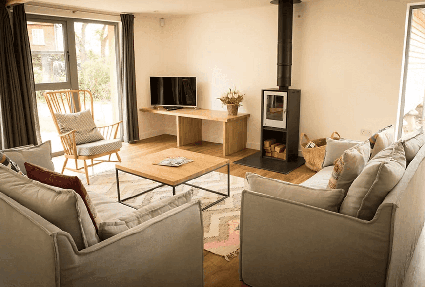 The Cart Shed living area