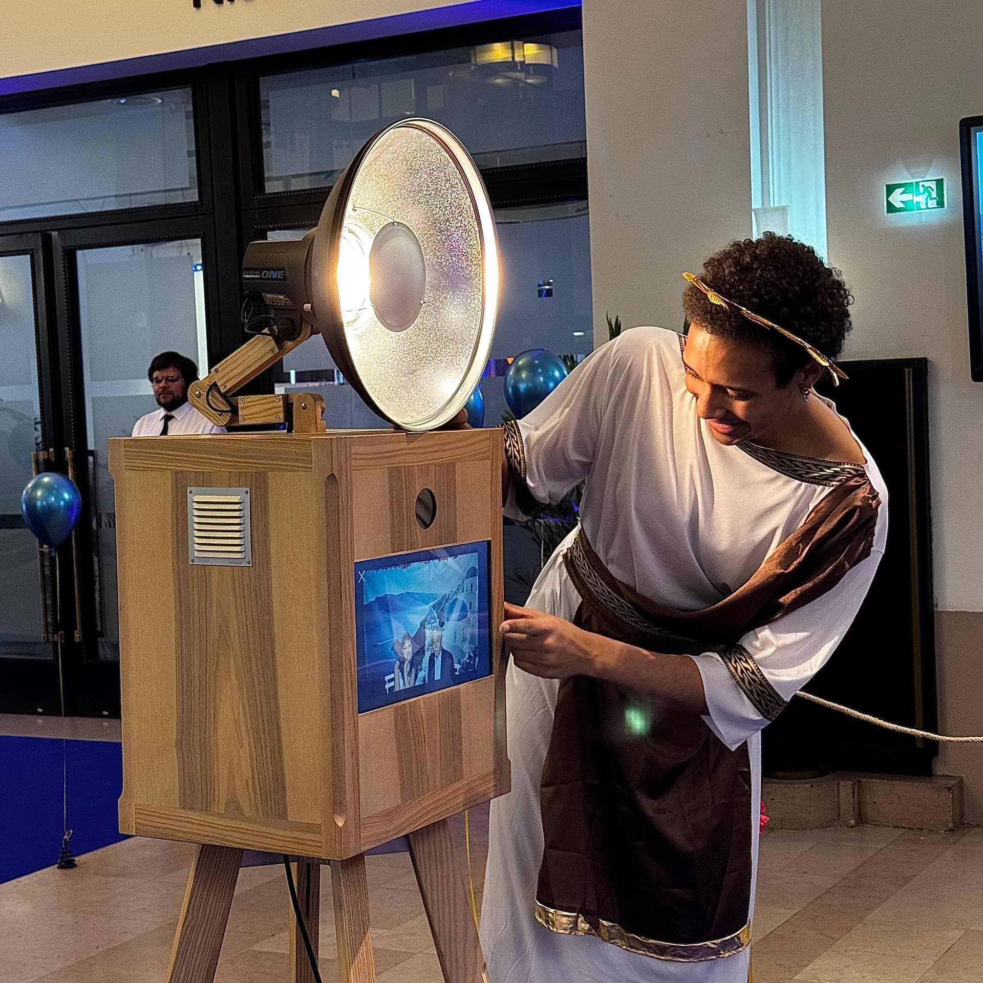 Animateur de La boîte à sourires de Paris - Photobooth premium