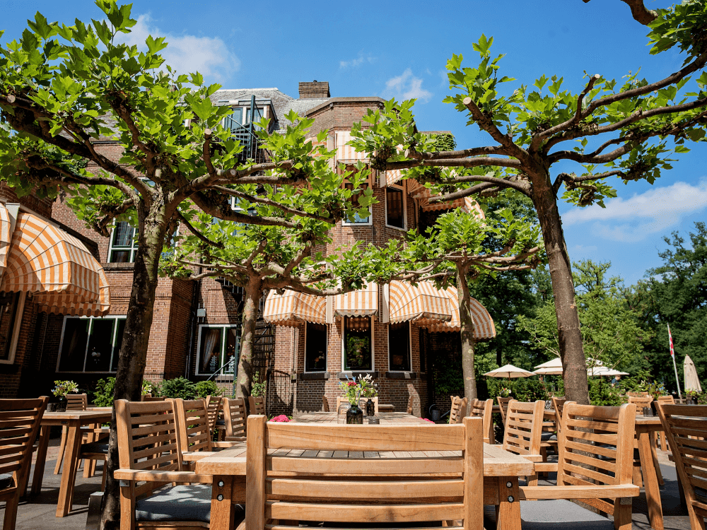 Het terras