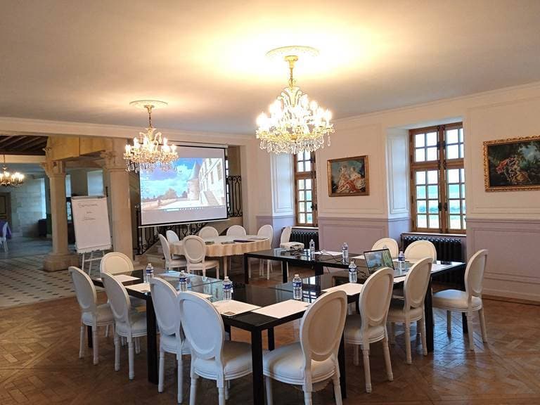 salle de séminaire du corps de logis
