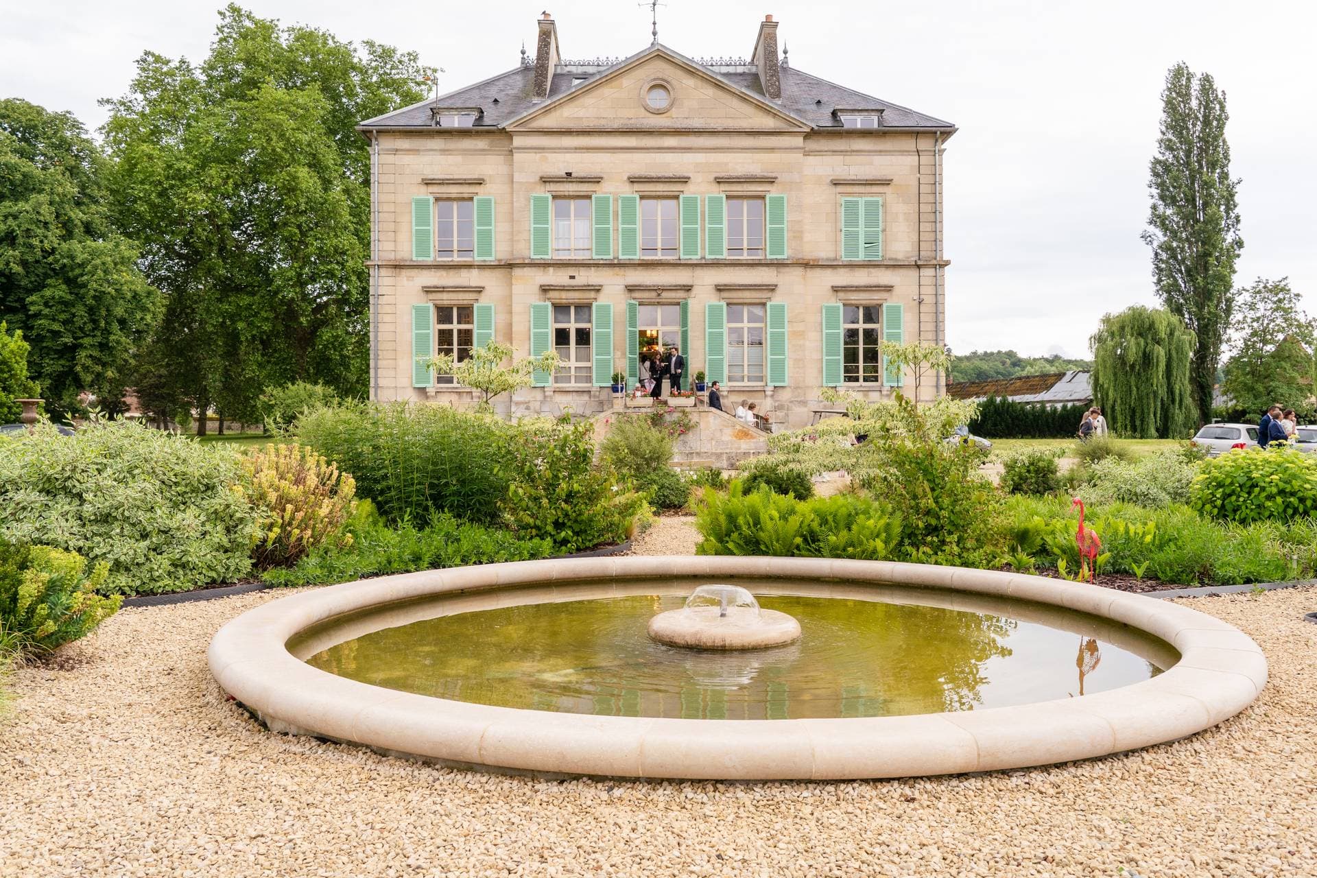 château vue du chapiteau