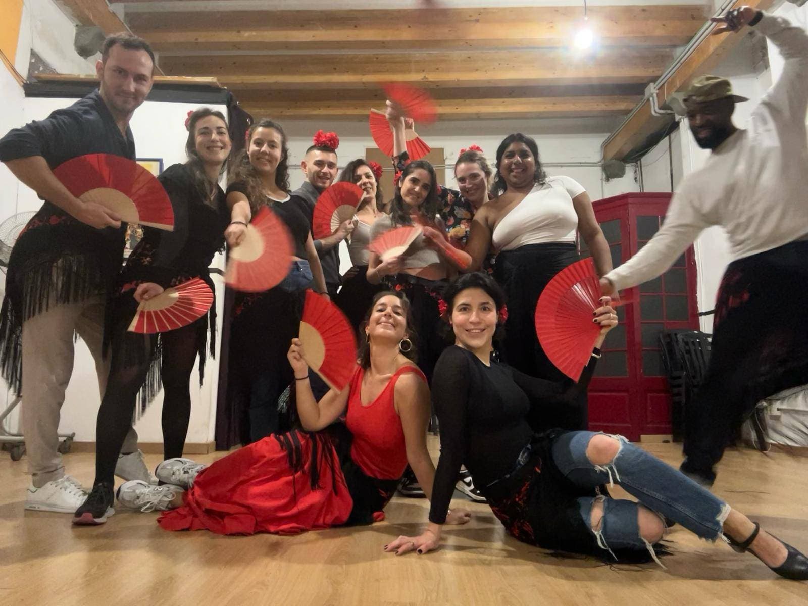 Cours de flamenco Team building à Barcelone