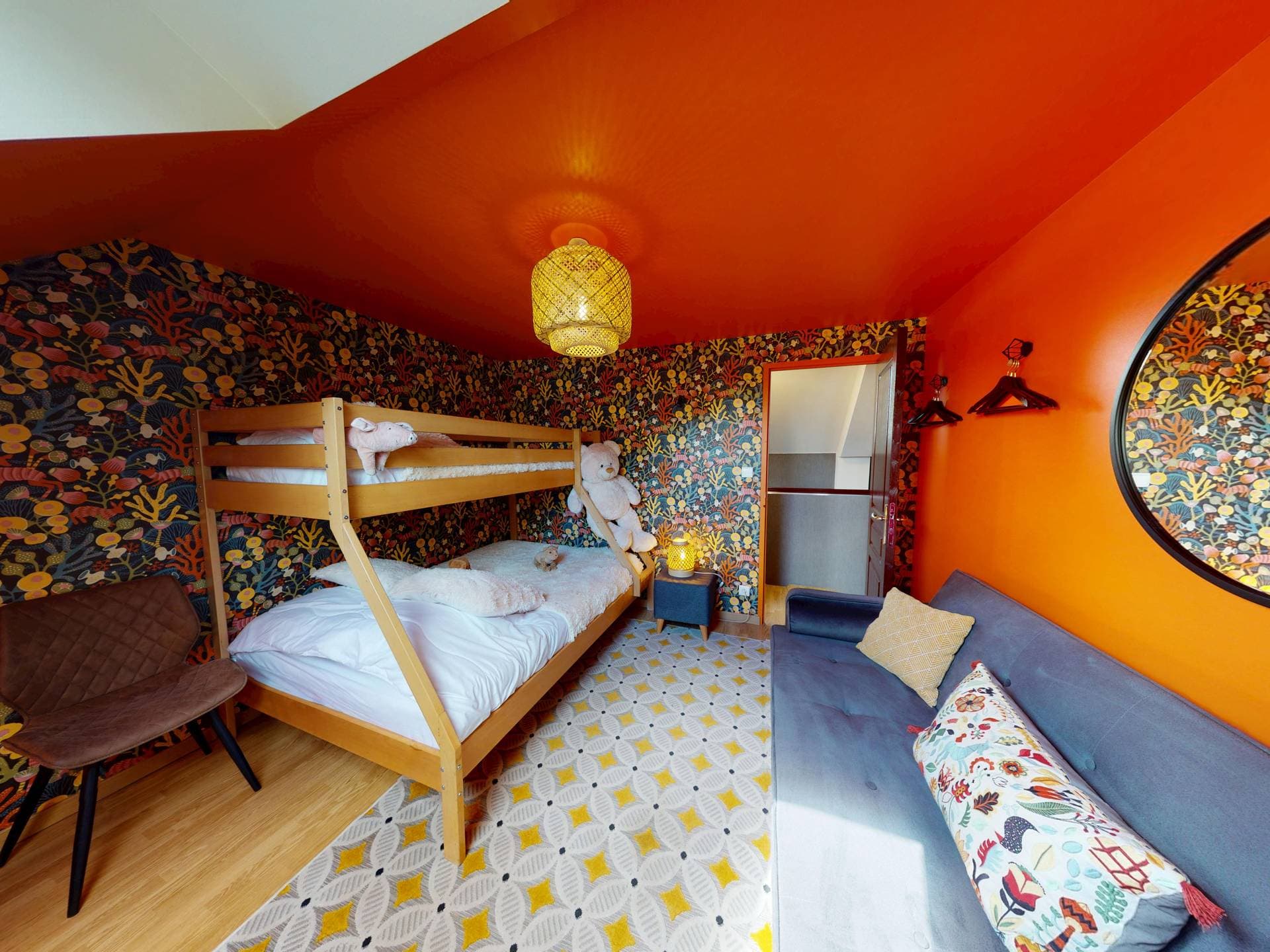 La Clef Decamp - Chaignonnières Roulotte 19 pers 2 Gîtes : jacuzzi 15 min mer 20