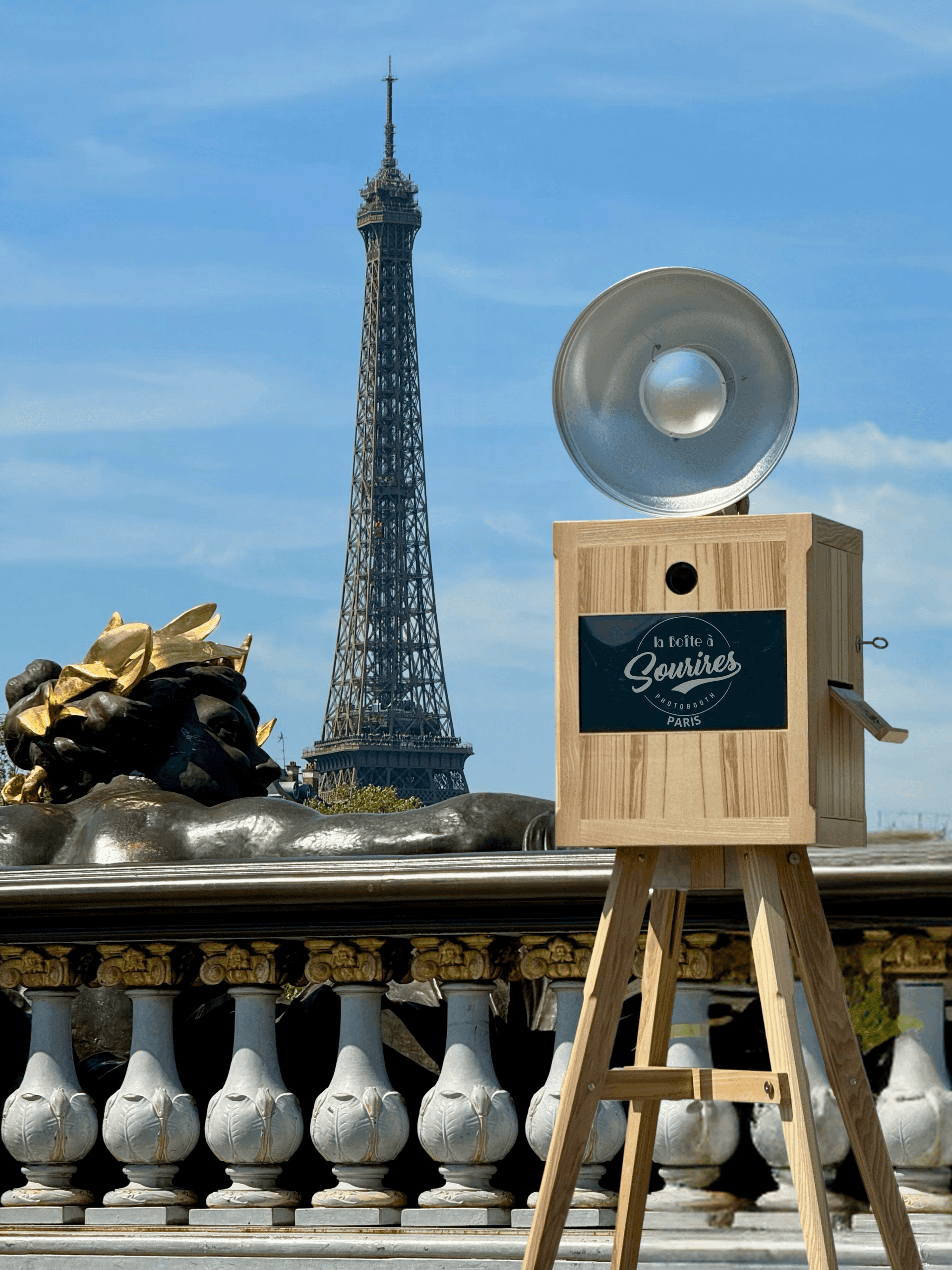 Photobooth premium - La Boîte à sourires de Paris 1