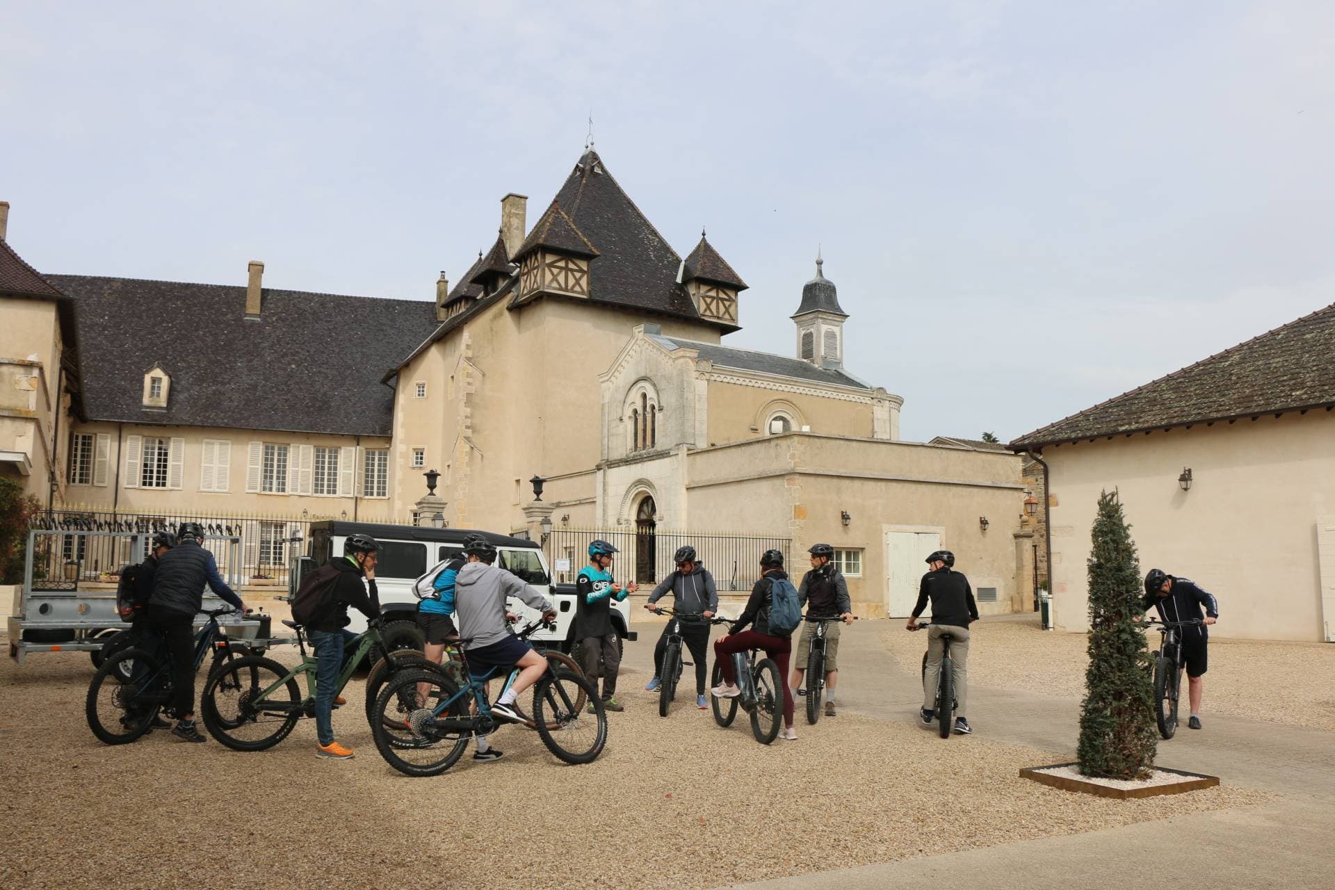 Mobilité douce balade en vélo électrique
