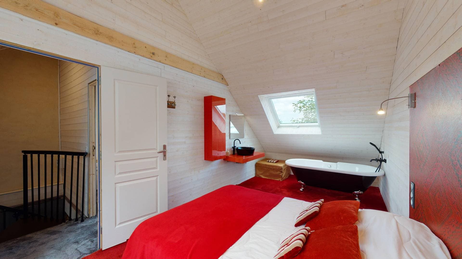 La Clef Decamp - Chaignonnières Roulotte 19 pers 2 Gîtes : jacuzzi 15 min mer 23