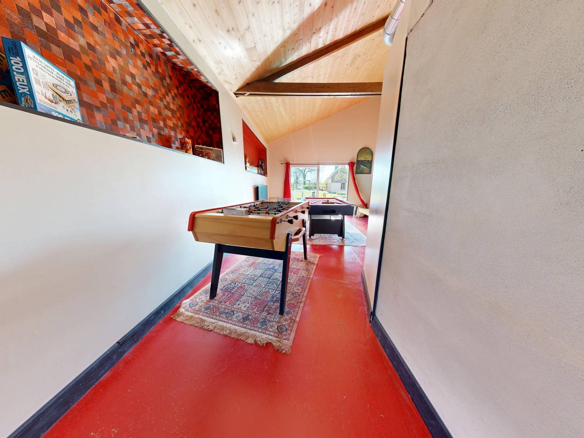 La Clef Decamp - Auberge St Vincent et Diligence 35pers 2 Gîtes : jacuzzi jeux 12