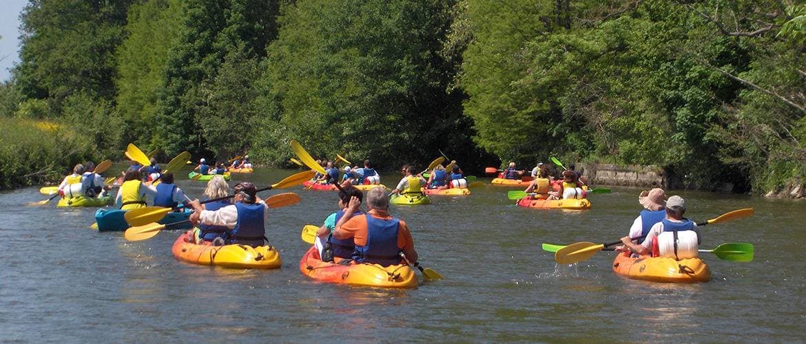 Loisir du Monde/ Canoë pour tous- base nautique canoë et kayak 1
