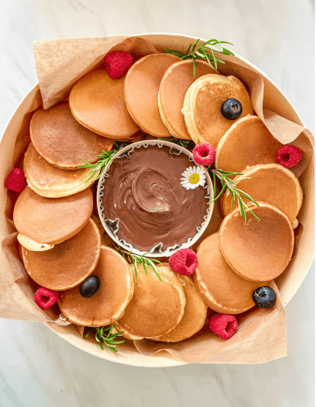 Plateaux Sucrées - Les pancakes 