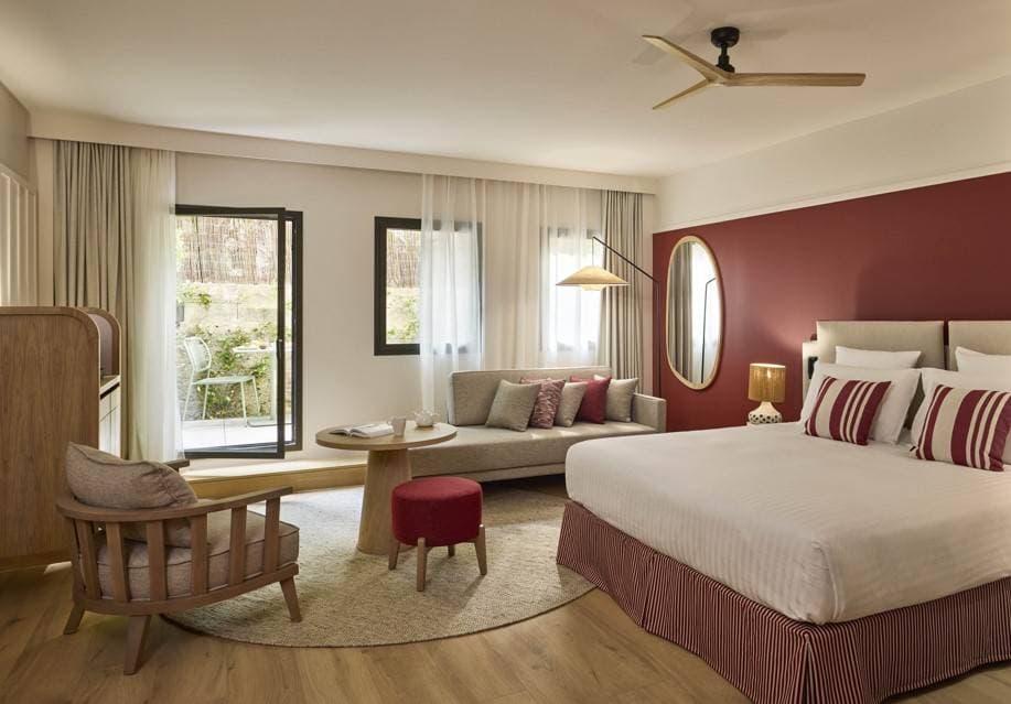 Chambre patio double