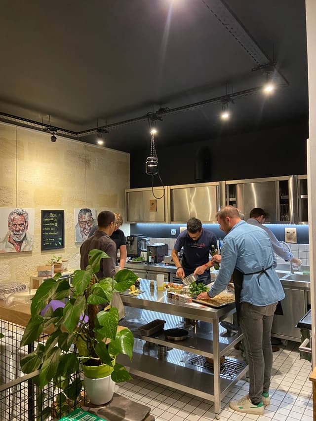Cours de cuisine + privatisation lieu 1/2 journée