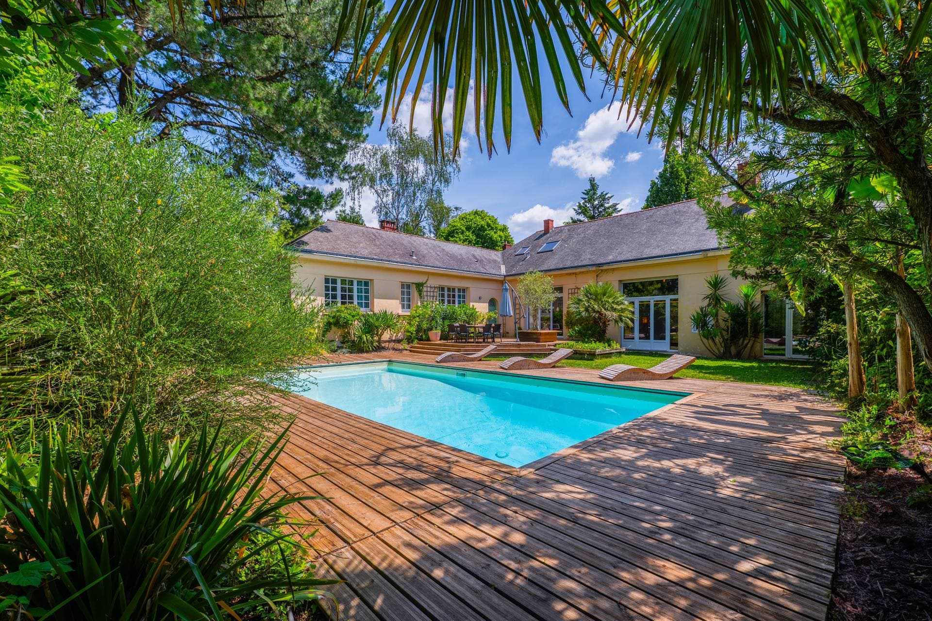 La Villa côté terrasse