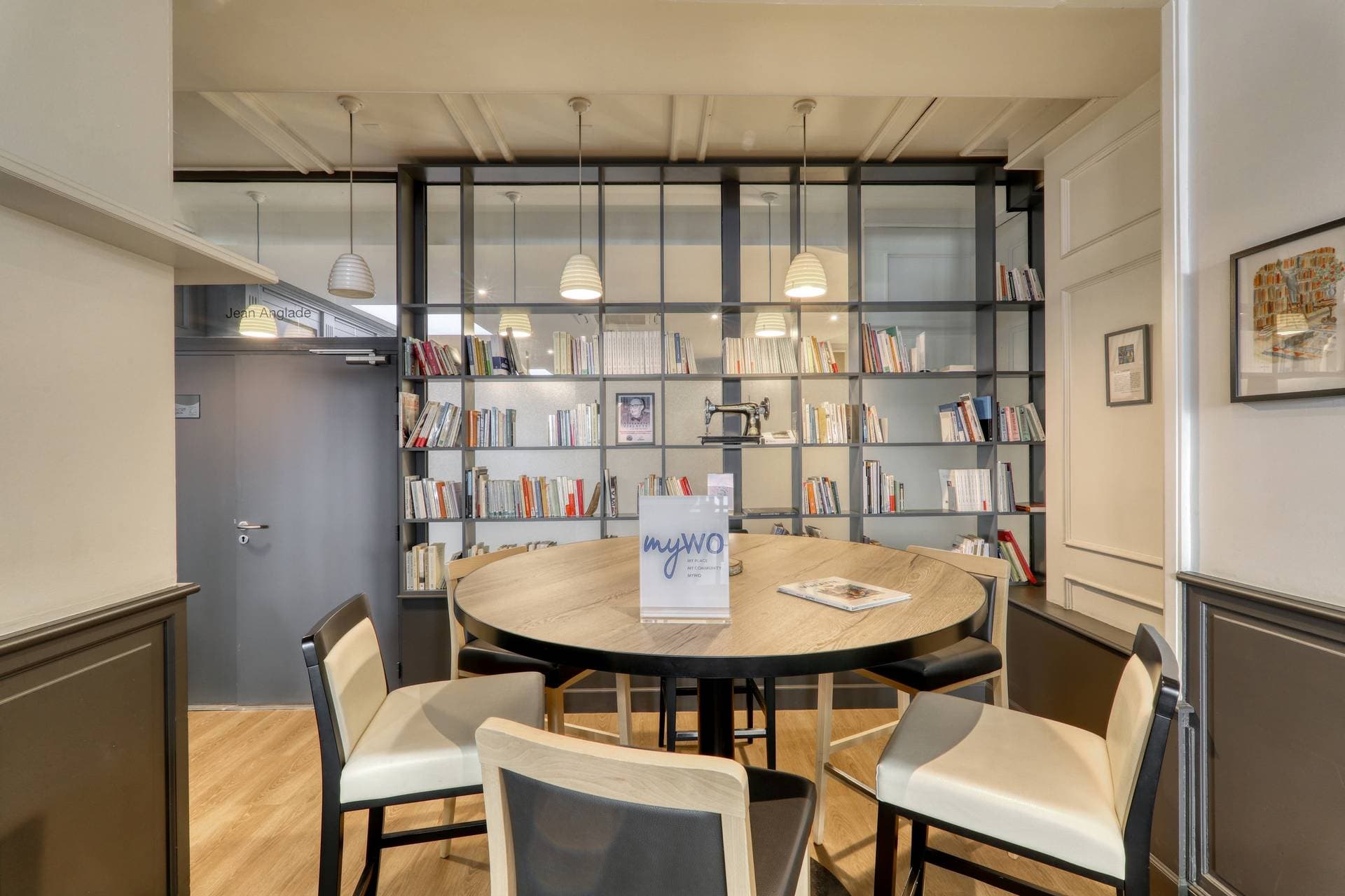 Espace bar coworking