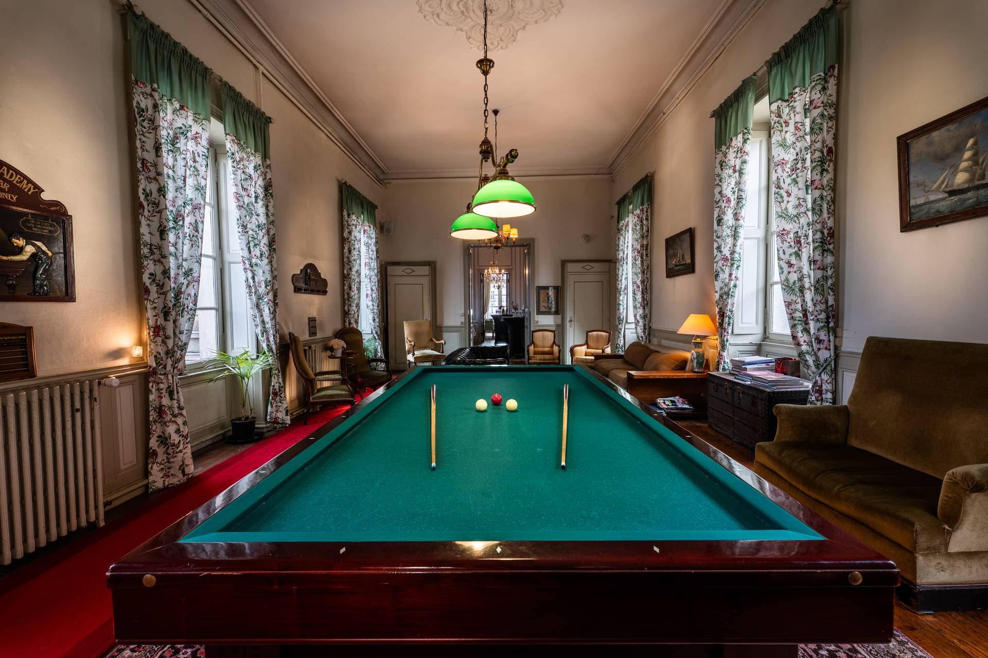 Salon Chambord, billard