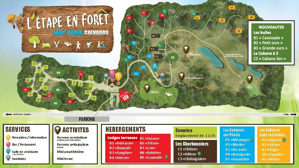 Étape en Forêt 56