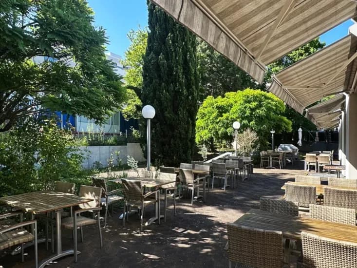 Terrasse und Garten
