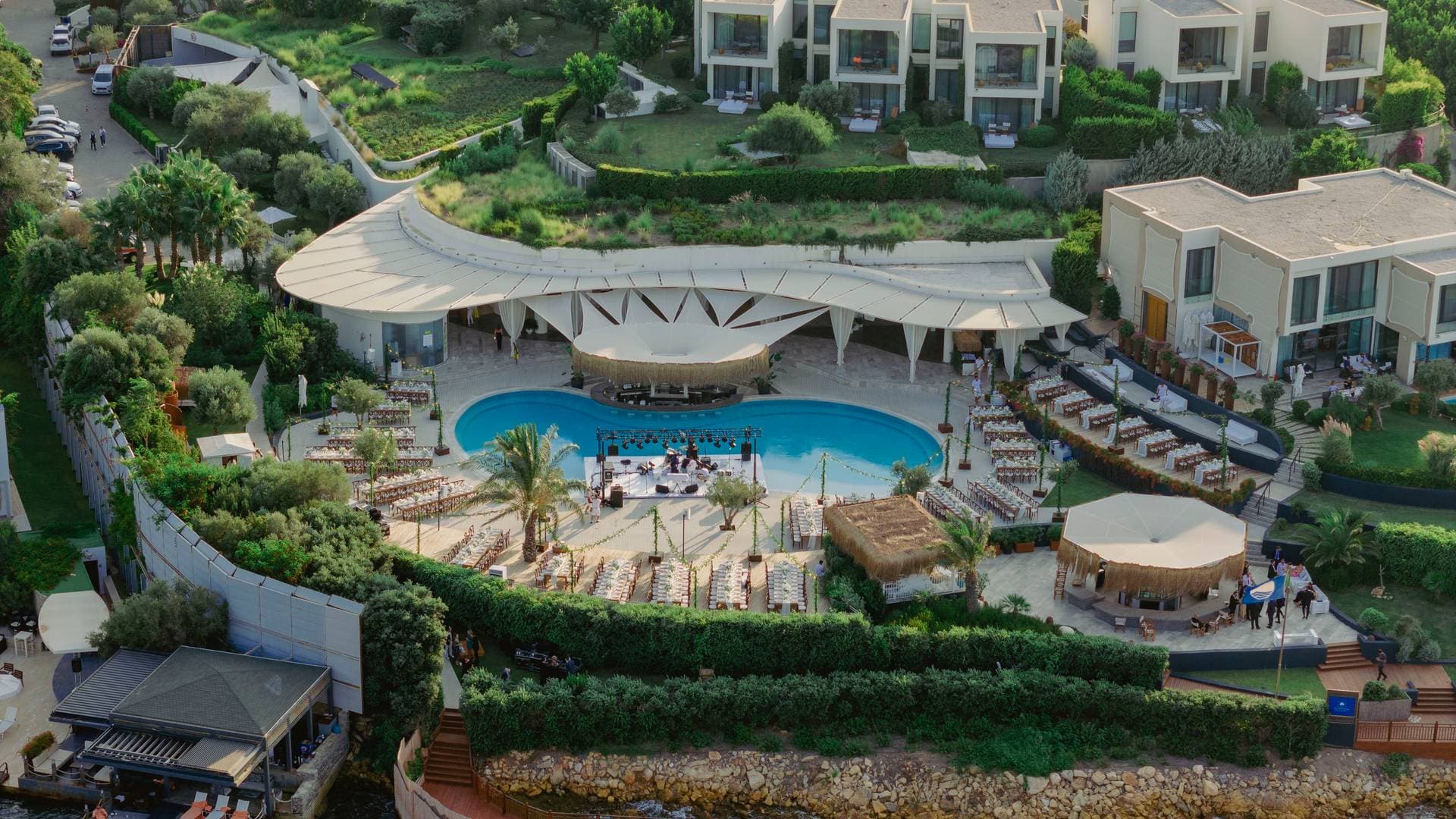 Suyah Pool Club Group Dinner