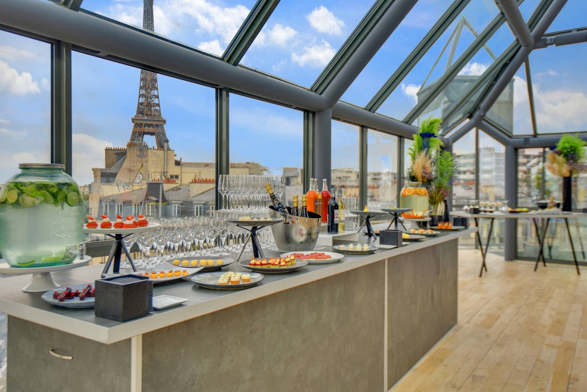 Buffet déjeunatoire