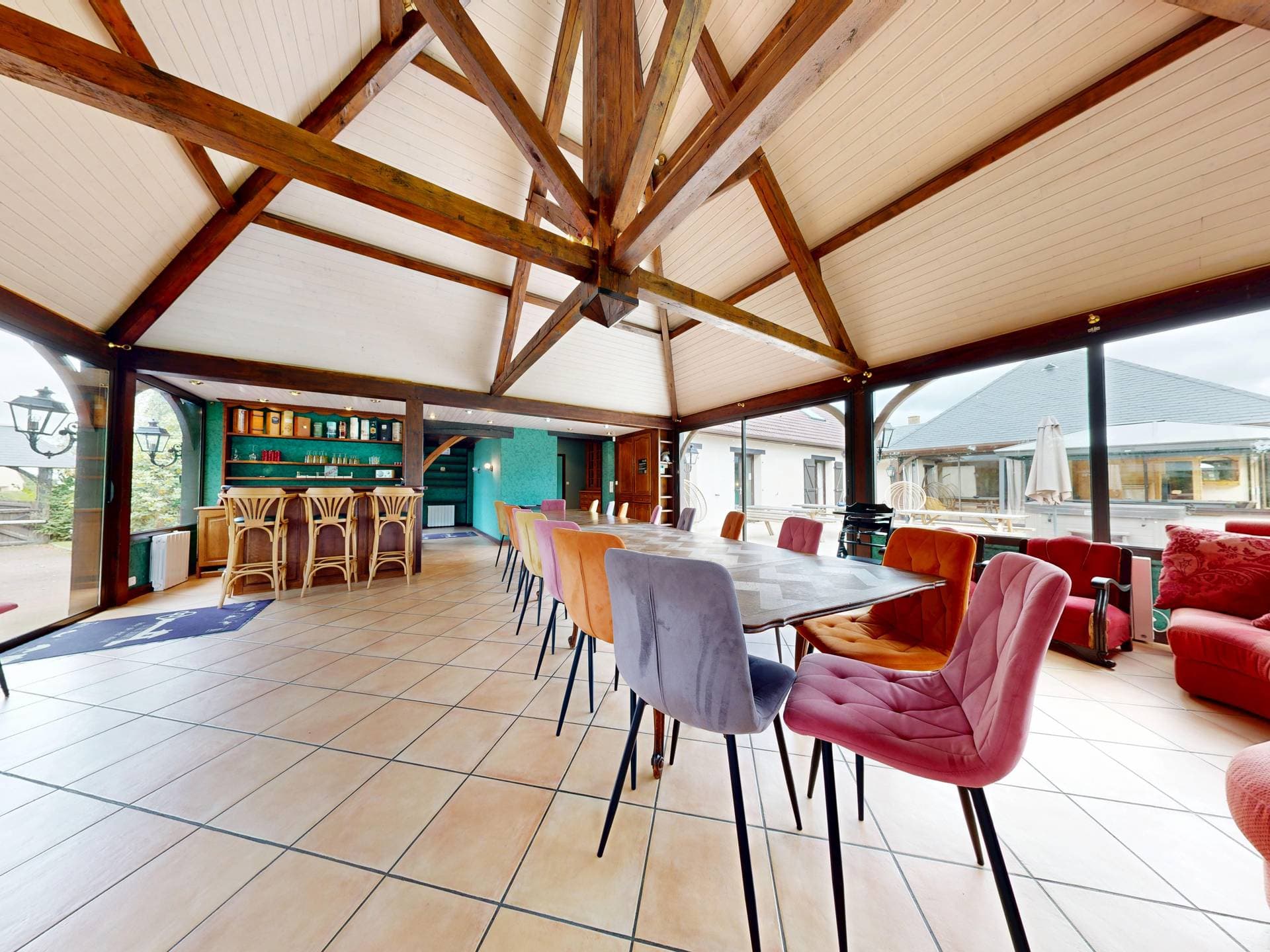 La Clef Decamp - Greenland 15 pers : jacuzzi sauna airhockey billard 12