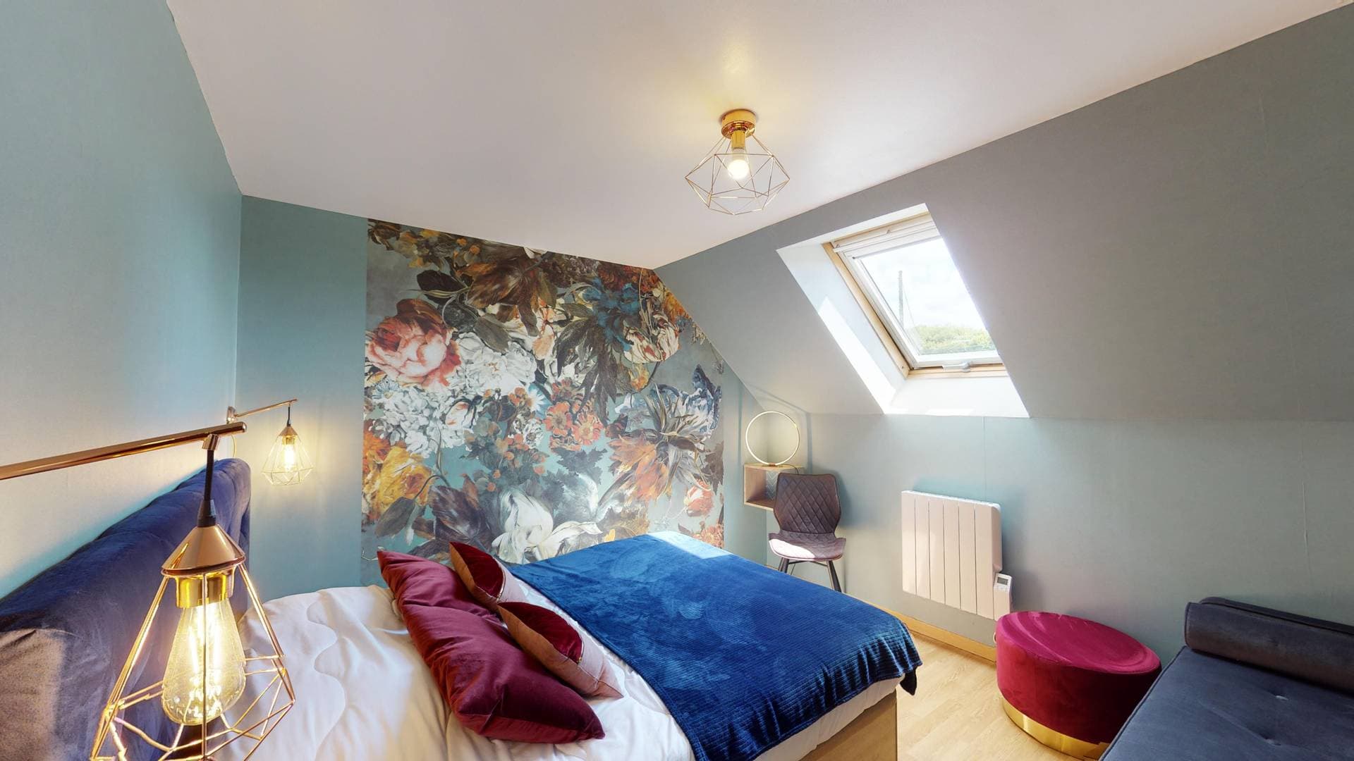 La Clef Decamp - Chaignonnières Roulotte 19 pers 2 Gîtes : jacuzzi 15 min mer 21