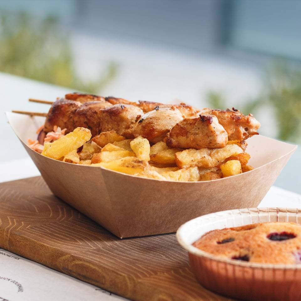 La Camionnette - Food Truck à Lyon - Comptoir à brochettes 1