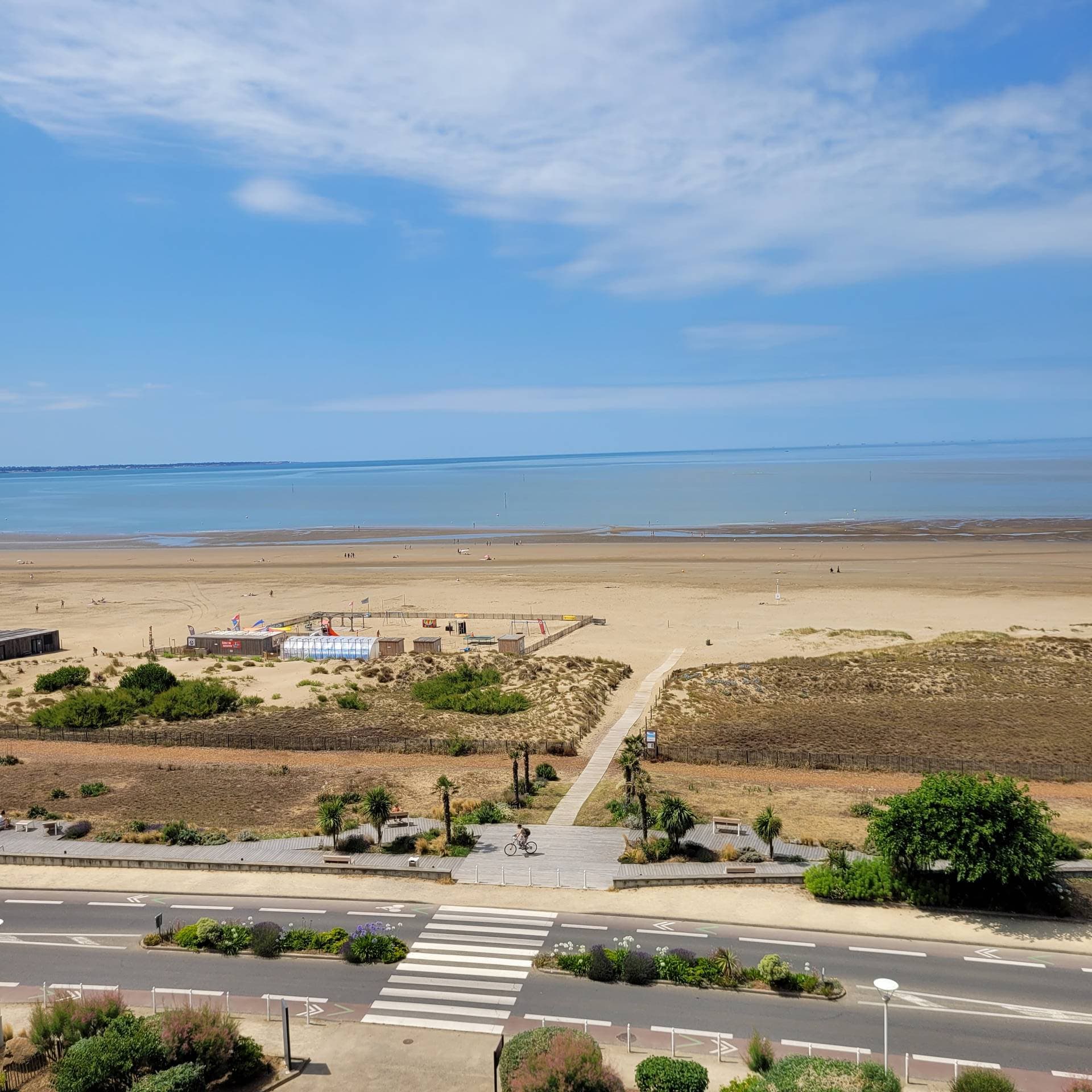 La plage de l'océan