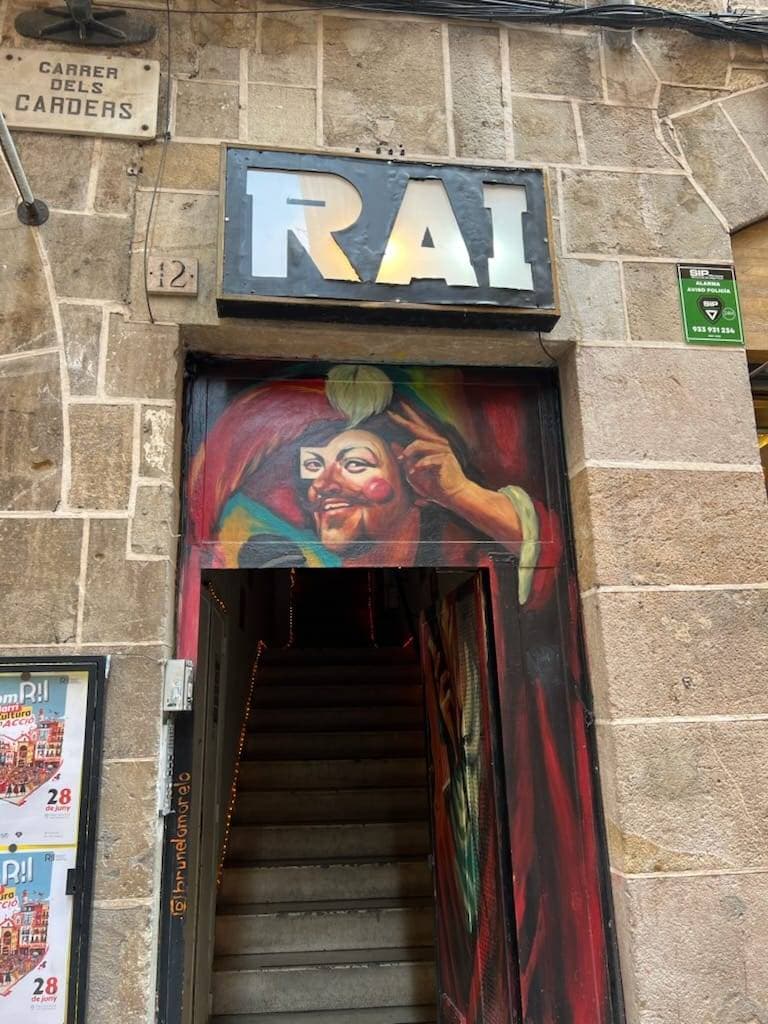 Entrée de Baila Baila - Cours de danse à Barcelone
