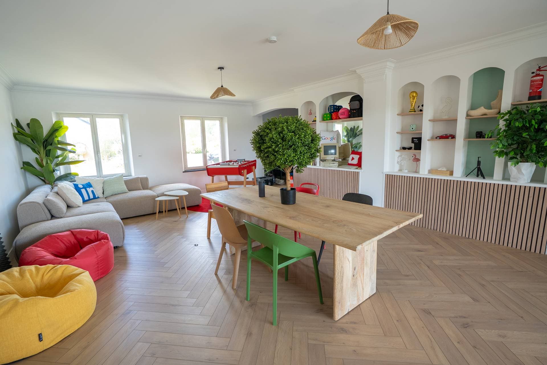 Salon - Disposition réunion