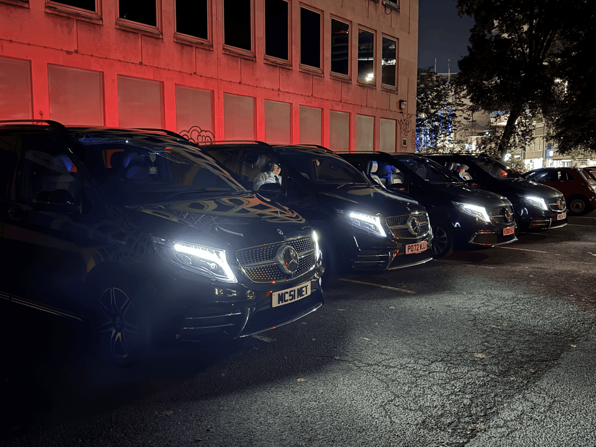 Managed executive fleet operating 24/7 by advance booking.