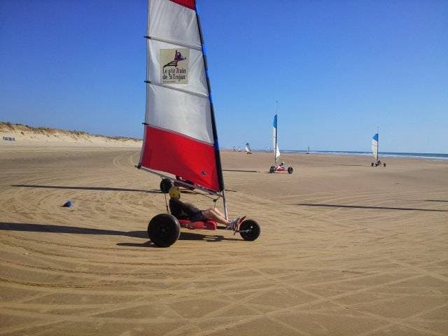 Char à Voile - Plage de Maumusson - 1 char par participant