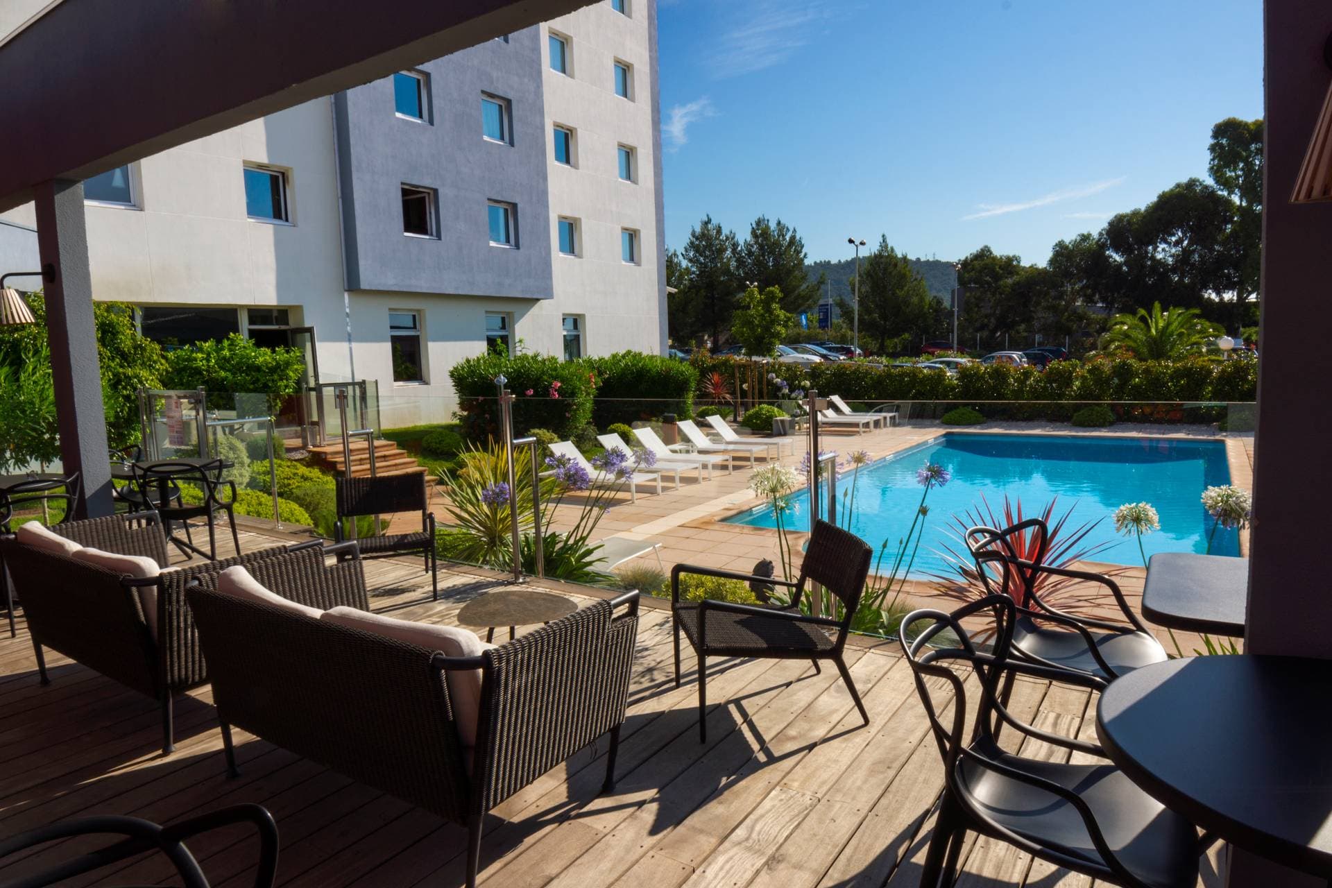 Terrasse du restaurant