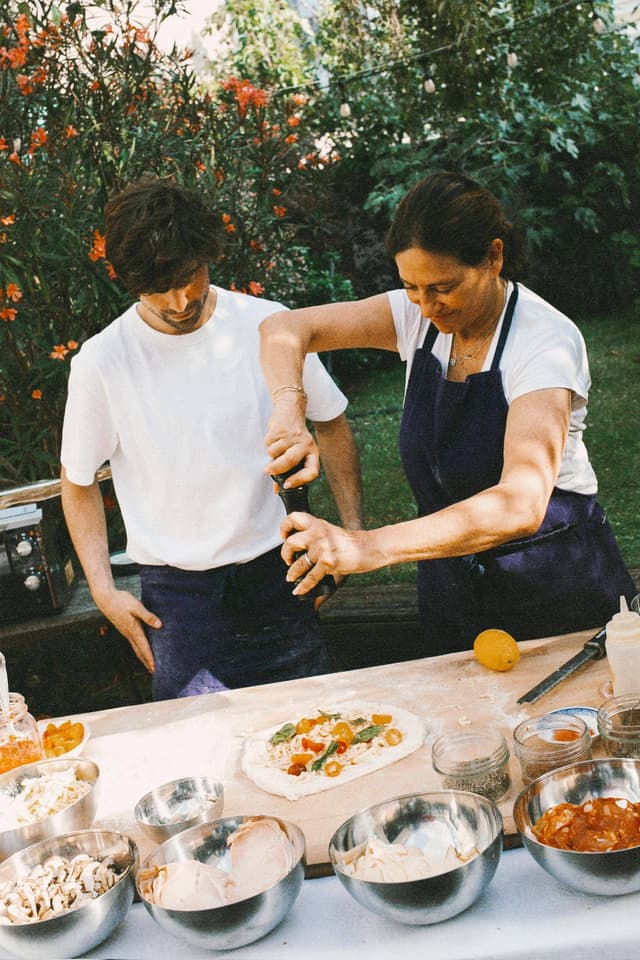 Atelier création de pizzas