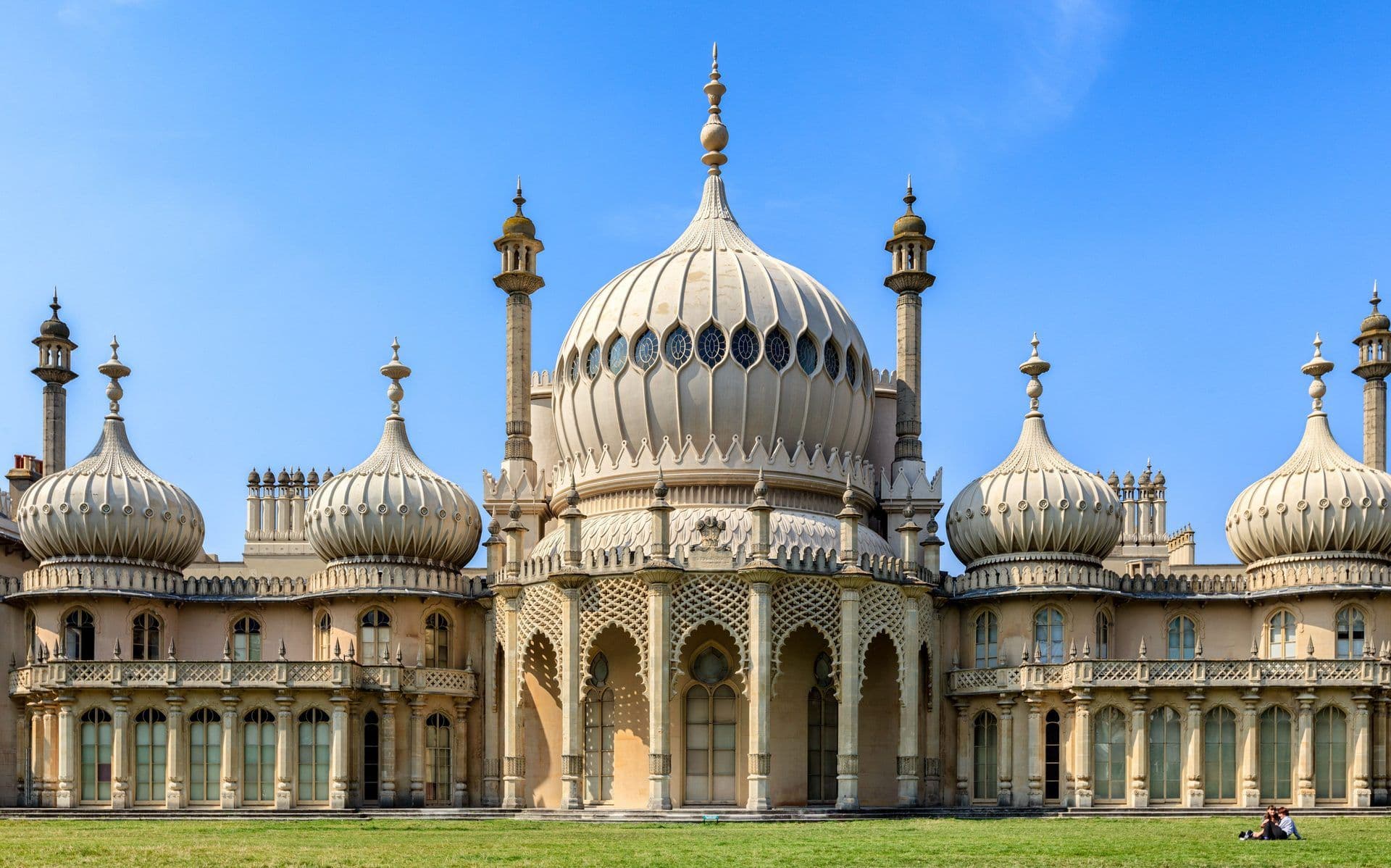 The iconic Brighton Royal Pavilion, a historic Indo-Saracenic style corporate event venue