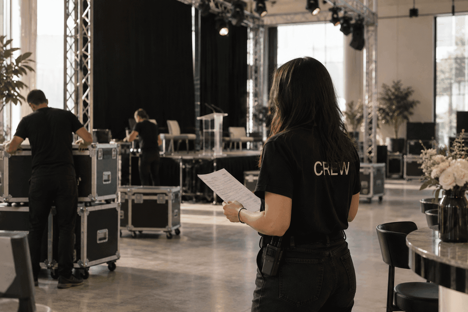 DURING · Run the event day for you