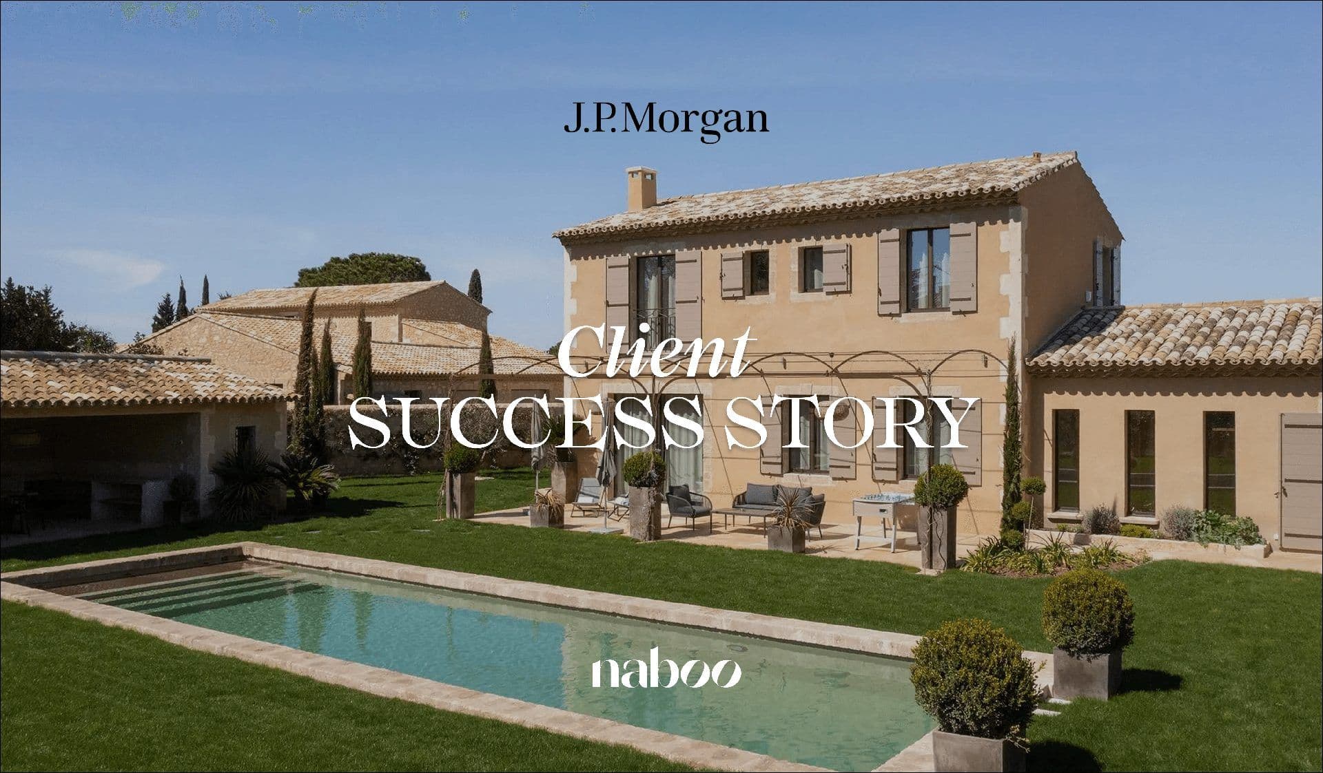 A traditional Provençal villa with a swimming pool and outdoor lounge, ideal for a corporate retreat.