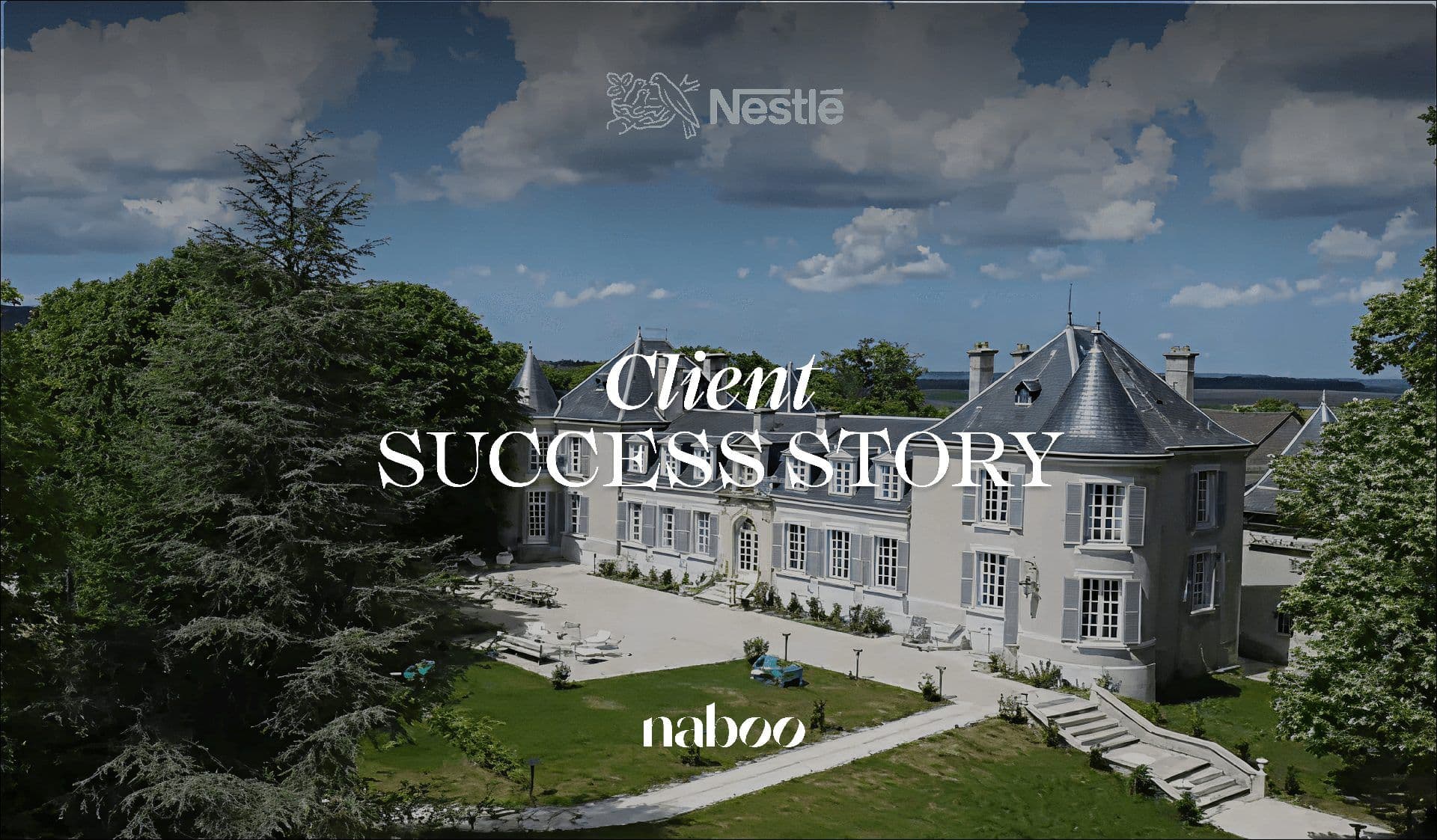 Elegant chateau venue for corporate retreats and seminars, featuring manicured lawns and outdoor space.